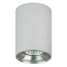 ЭРА OL1 GU10 SL/CH Подсветка ЭРА накладной, GU10, D80*100мм, серебро/ хром (50/700) ERA