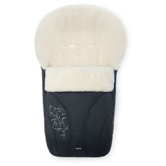 Конверт-мешок Womar Snowflake в коляску 95 см черный