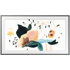 Телевизор QLED Samsung The Frame QE32LS03TBK 32" (2020), черный уголь