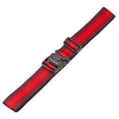 Ремень для багажа WENGER 604597, черный/красный
