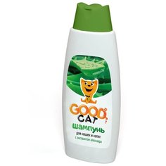Шампунь GOOD Cat для Кошек и Котят с ароматом Алоэ Вера 250 мл