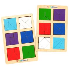 Головоломка Raduga Kids Сложи квадрат уровень 2 (RK1139)