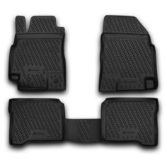 Комплект ковриков салона ELEMENT CARNIS00019 для Nissan Patrol 4 шт. черный