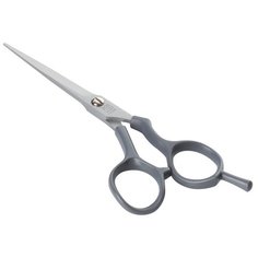 Прямые ножницы парикмахерские DEWAL Easy Step 9652SV 5.5", серый