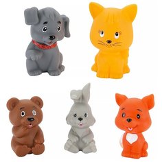 Игруша, набор Фигурки животных. Игрушка для ванны.