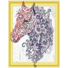 Алмазная мозаика Paintboy, LP009 объемная выкладка, холст на подрамнике 40х50 см