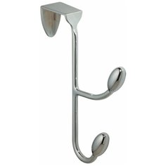 Вешалка надверная Orbinni 2 крючка стальная Inter Design
