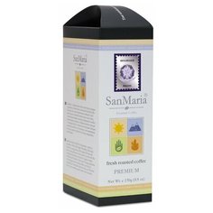 Свежеобжаренный Кофе SanMaria "бразилия" молотый ( Турка / чашка / гейзерная кофеварка ) 250 гр.