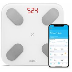Умные диагностические весы Picooc Mini V2 (6924917717360), белые