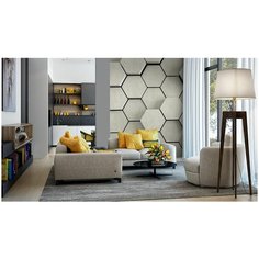 Фотообои флизелиновые Flizetto UNI 3D Мозайка 200х270 см Fbrush