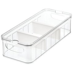 Контейнер для хранения Crisp с 3 отсеками 16.5х38х9.5 см пластиковый Inter Design
