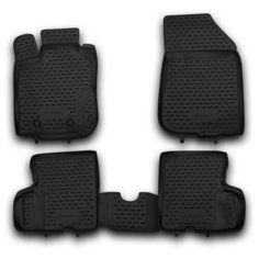 Коврики в салон RENAULT Duster 4WD, 2011-2015, 4 шт. (полиуретан) Element