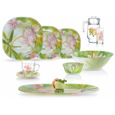 Столовый сервиз CARINA FREESIA 46 предметов 6 персон Luminarc