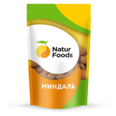 Миндаль очищенный сырой 130 гр NaturFoods, 130 г