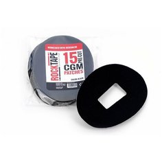 Патчи Rocktape для крепления глюкометра, черный