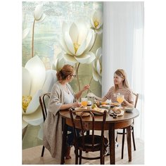 Фотообои Цветы Нефертити 4х2,7 Fbrush