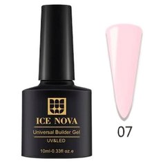 Гель ICE NOVA Universal Builder Gel конструирующий для моделирования и укрепления, 10 мл 07