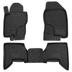 Комплект ковриков салона ELEMENT CARNIS10051h для Nissan Pathfinder 4 шт. черный