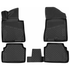 Коврики в салон Element HYUNDAI Sonata 2017-, седан , 4 шт. (полиуретан), ELEMENT3D02372210