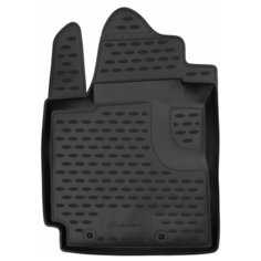 Коврик в салон подходит для KIA Picanto, 2011-08/2017, передний левый, 1 шт. (полиуретан), ELEMENT01126210.FL