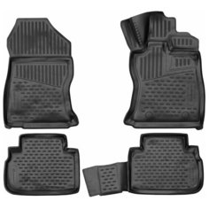 Коврики 3D в салон Element подходят для SUBARU Forester, 2018-> П.Р. внед., (ЮАР), 4шт., ELEMENT3D02400210k