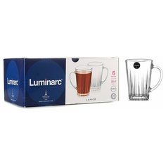 Набор кружек LANCE 6 шт. 250 мл 6 штук Luminarc