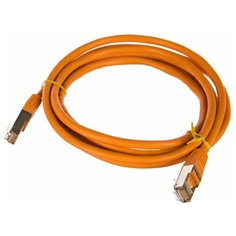 Патч-корд FTP Cablexpert PP22-2M/O кат. 5e, 2м, литой, многожильный (оранжевый)