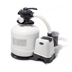 Песочный фильтр-насос Krystal clear 8000 л/час, 220–240 Вольт, Intex, арт. 26648