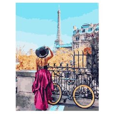 Картина по номерам Paintboy PK 30072 Парижский велосипед 40x50 см