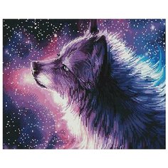 Алмазная мозаика Paintboy GF 4545 Небесный волк 40x50см