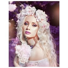 Алмазная мозаика "Нежный образ" Рыжий кот