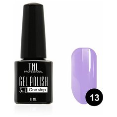 Гель-лак 3 в 1 TNL Professional One step, 6 мл, №13 - перламутровый аметист