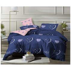 Постельное белье Mercury Home «Фокус» 2 СП с европростыней Поплин