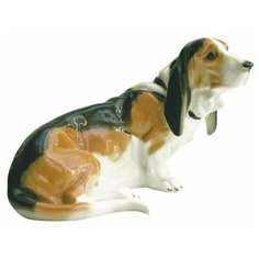 Скульптура. ИФЗ Бассет. 15,9 см. Императорский фарфоровый завод