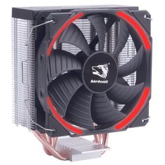 Кулер для процессора Aardwolf Proxima 460 серебристый/черный/красная подсветка