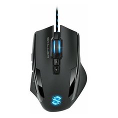 Мышь игровая Sharkoon Skiller SGM1 (12 кнопок, 10800 dpi, USB, синяя подсветка)