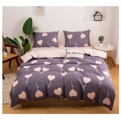 Комплект постельного белья СИТРЕЙД C441, размер Семейный, сатин (100% хлопок), наволочки 50х70 2 шт.