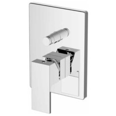 Смеситель для душа встраиваемый с переключателем Kern 4015 Хром