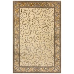 Ковер китайский Kover.ru TIBET-07 SY-02SR-QT-07, Шерсть 1.4x0.7