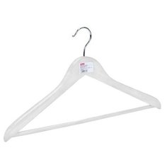 Вешалка Attache Набор плоские с перекладиной CU3013M белый