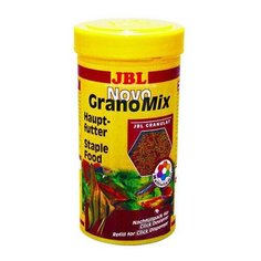Корм для рыб JBL NovoGranoMix Refill Основной в форме смеси гранул для общих аквариумов,250мл(110г)