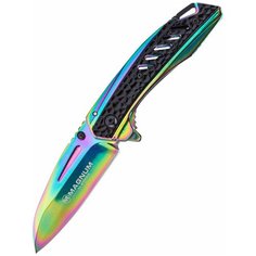 Нож Magnum 01RY313 Rainbow Charcoal Boker