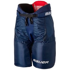 Шорты хоккейные BAUER NSX S18 JR подростковые(M / темно-синий/M) Бауэр