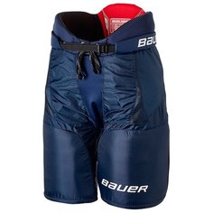 Шорты хоккейные BAUER NSX S18 JR подростковые(L / темно-синий/L) Бауэр
