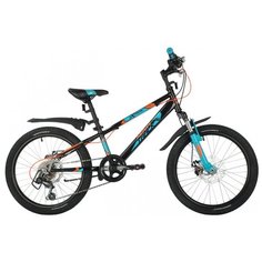 Подростковый велосипед NOVATRACK Extreme Disc 20" (2021)(черный)