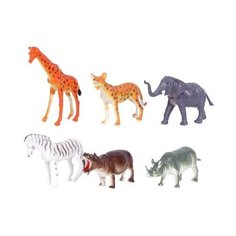 Набор Играем вместе Дикие животные (6 штук), в пакете (335-6НВ)