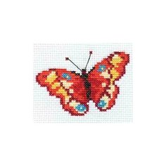 Набор для вышивания Алиса "Бабочка" 10х7 см