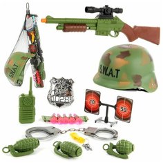 Набор военного с каской Veld co 103595 сетка