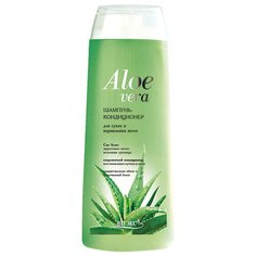 Витэкс шампунь-кондиционер Aloe Vera для сухих и нормальных волос, 500 мл Viteks