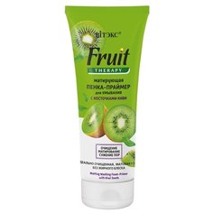 Витэкс пенка-праймер матирующая Fruit Therapy для умывания с косточками киви 200 мл Viteks